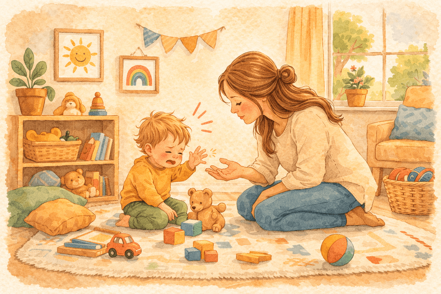 Toddler Hitting: What to Do in the Moment + How to Stop It (Ages 1-4)