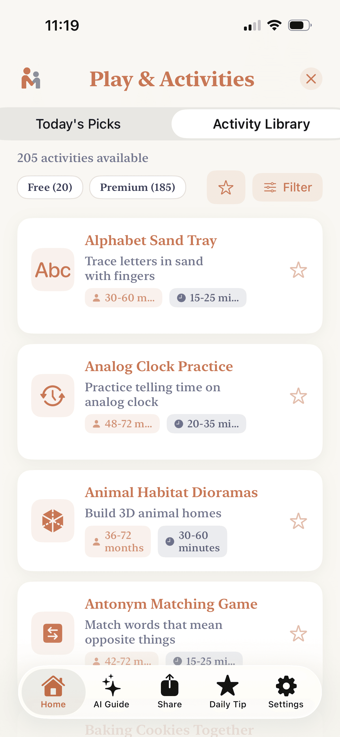 Montessori Activities Screenshot